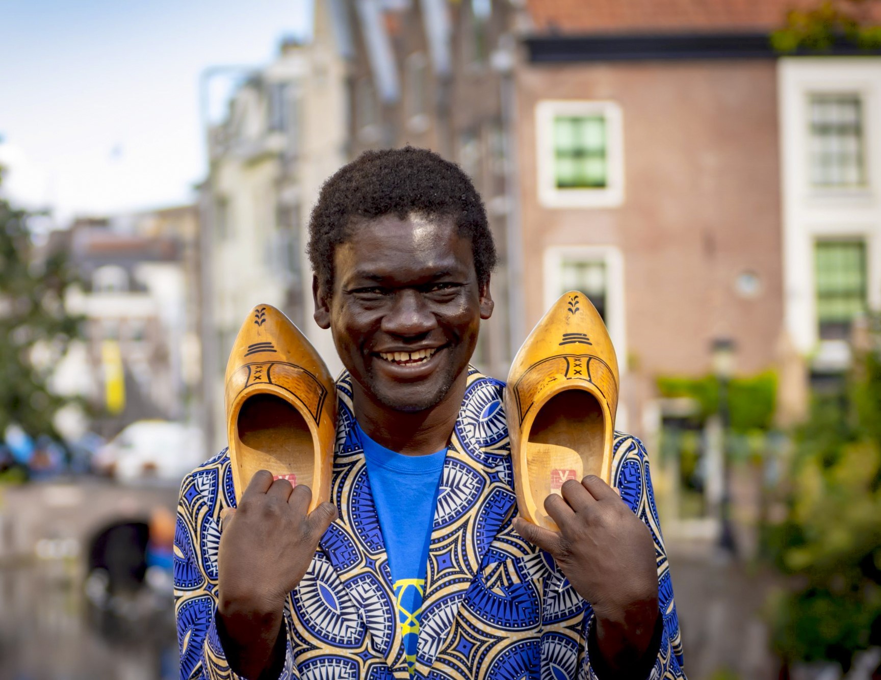 Bright Richards (met klompen)